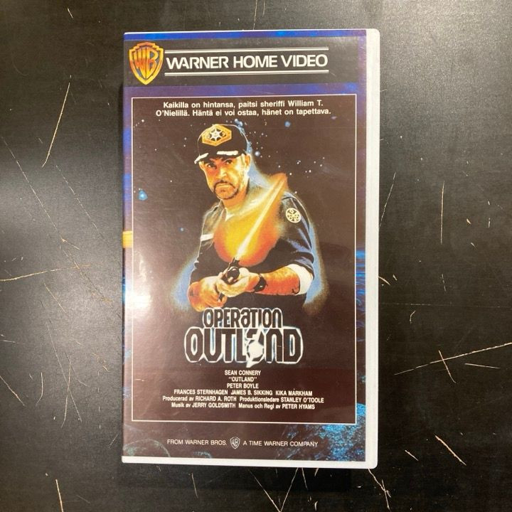 Operaatio Outland VHS (VG+/M-) -toiminta/sci-fi-